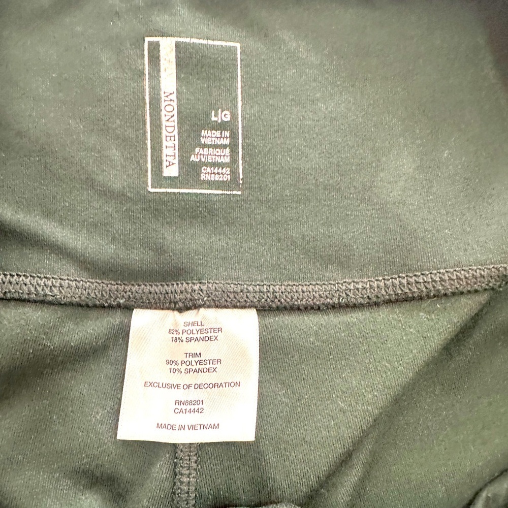 Mondetta Women's Green Leggings - Picture 6 of 6